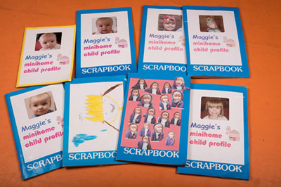 scrapbook at minihome nursery